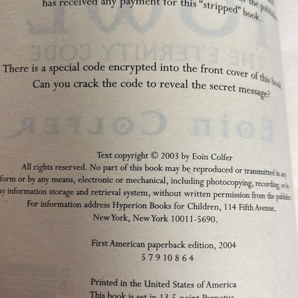 Artemis Fowl The Criminal Mastermind Collection 3 BOOKS - Picture 12 of 16